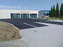 enrobes parking