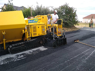Travaux d'assainissement à Yzeure 