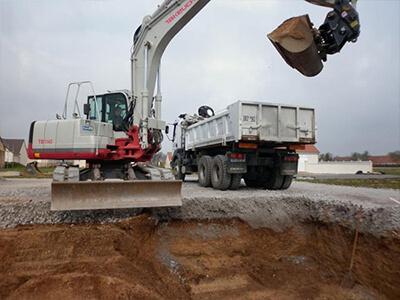 Travaux public à Yzeure